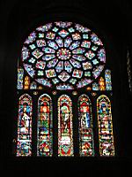 Chartres, Cathedrale, Vitrail et Rose (1)